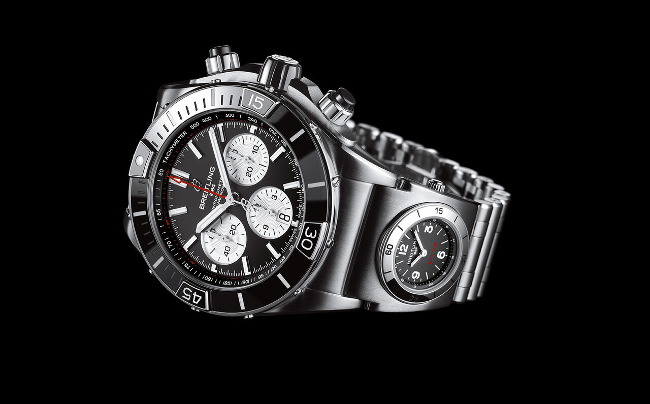 力強いデザインとスタイリッシュな要素が融合。スポーティーシックな新作「スーパー クロノマット」｜BREITLING