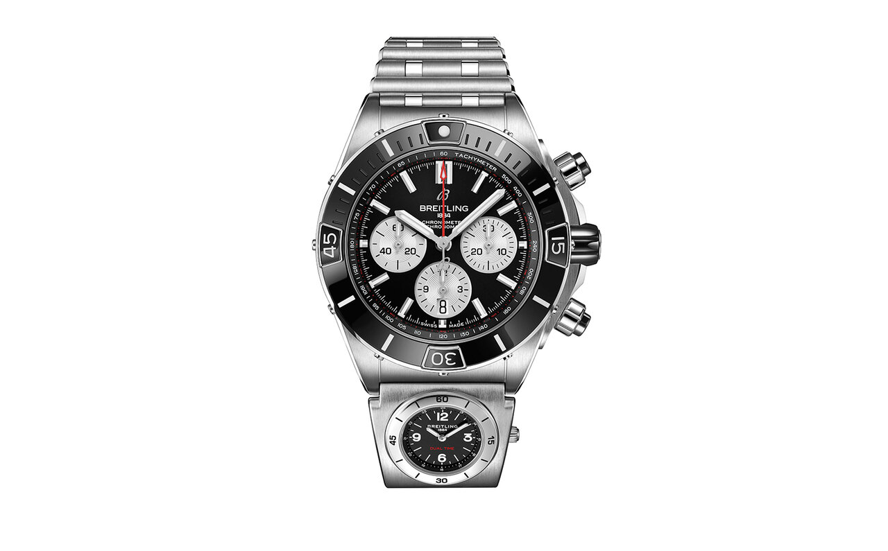 力強いデザインとスタイリッシュな要素が融合。スポーティーシックな新作「スーパー クロノマット」｜BREITLING