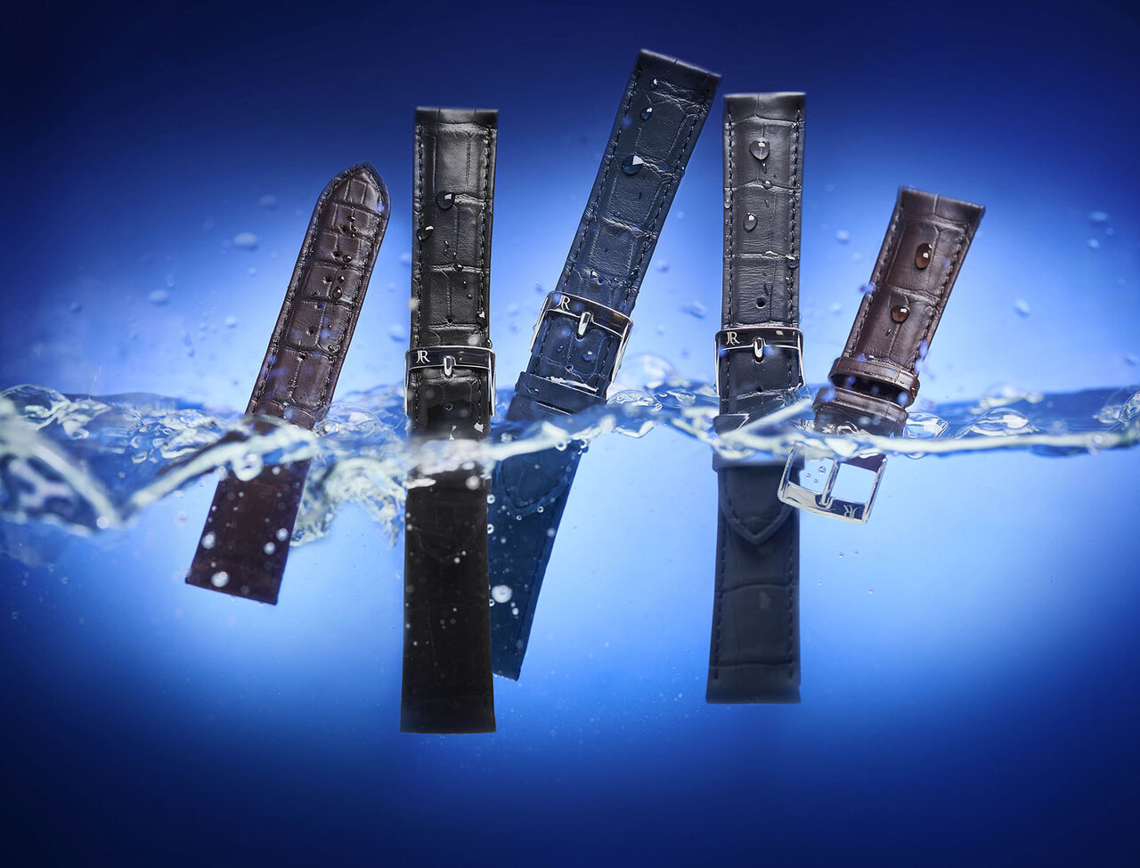 梅雨時期にもぴったりなウォータープルーフ時計ストラップ「アトランティス」｜JEAN ROUSSEAU