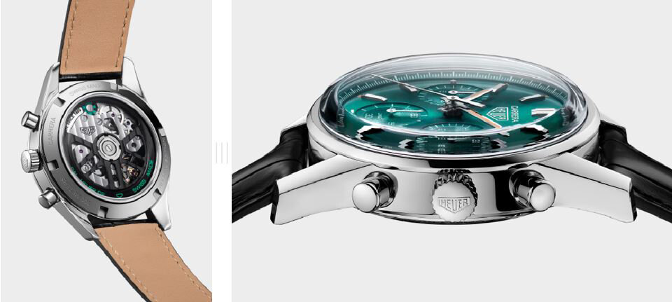 ヴィンテージ風のティールカラーが印象的な「タグ・ホイヤー カレラ グリーン スペシャルエディション」｜TAG HEUER