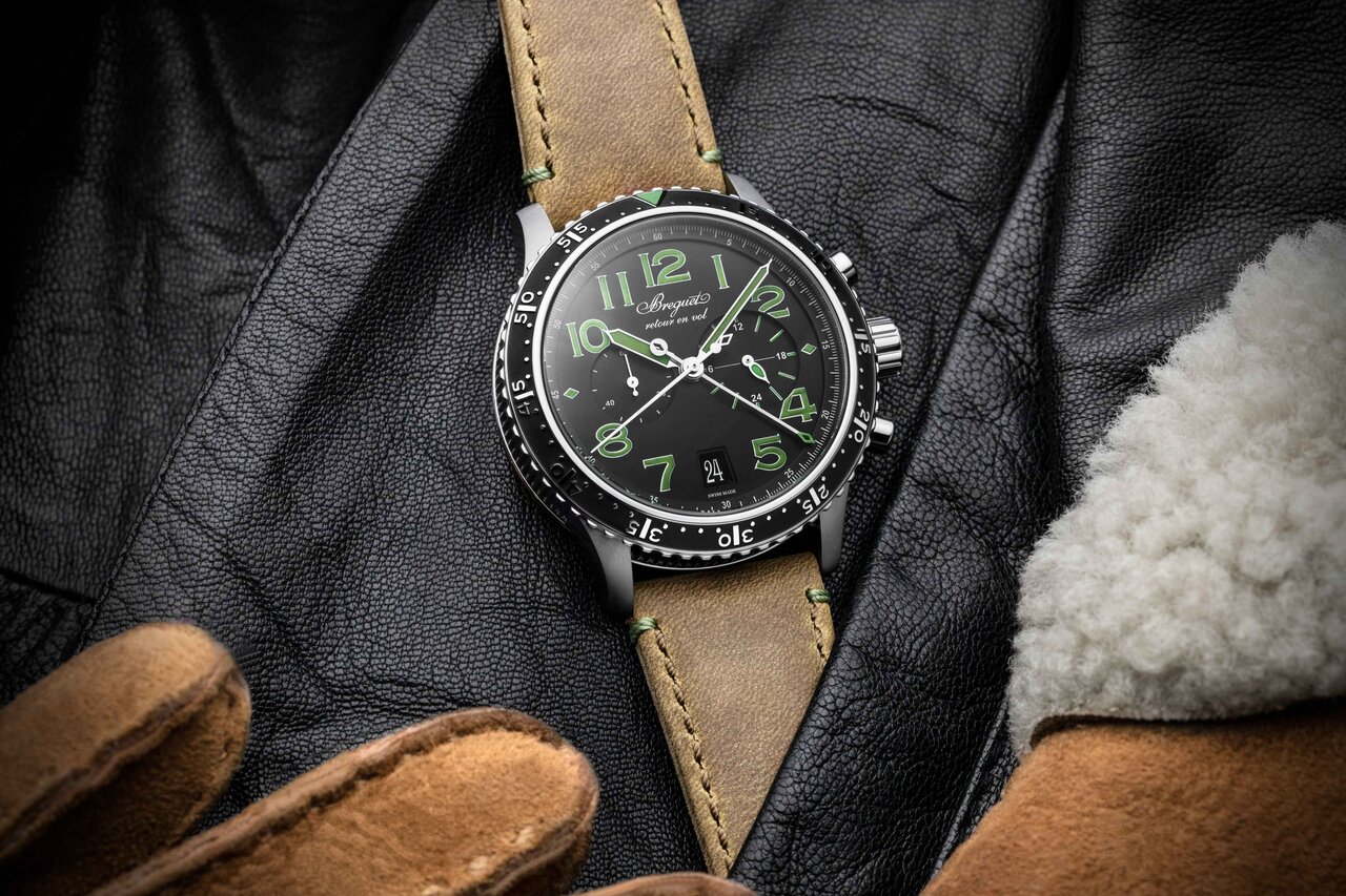 2021年新作。ブレゲのアヴィエーションウオッチ「タイプ XXI 3815 チタン」|BREGUET