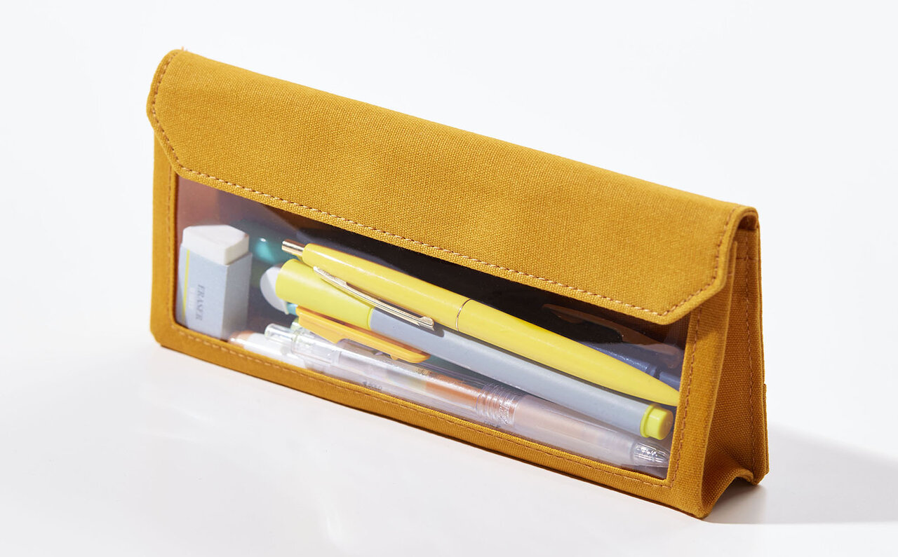 かさばらないバッグインバッグシリーズにペンケースタイプが登場｜KINGJIM