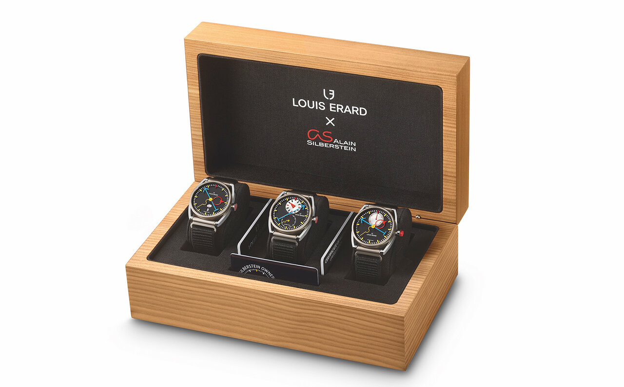 ルイ・エラール×アラン・シルベスタインのコラボレーションウオッチ3機種が登場｜LOUIS ERARD