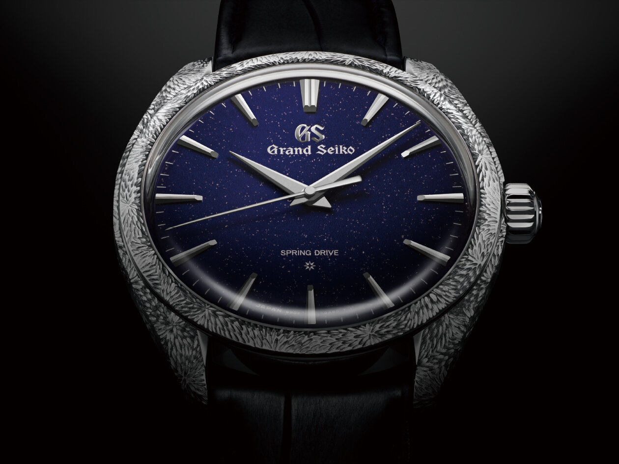 信州・阿智村の星空をダイナミックに表現した「セイコー創業140周年記念モデル」GRAND SEIKO