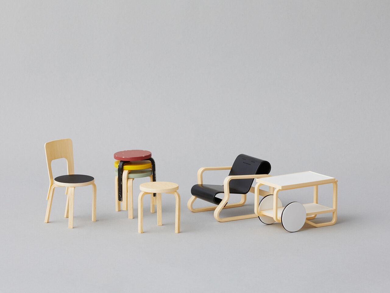 アルテック 北欧家具 ミニチュアコレクション〈アルヴァ・アアルト〉シリーズ|Artek