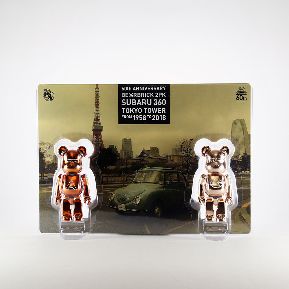「SUBARU BE@RBRICK THE 1st MODEL 400％」発売。社名変更から４年、株式会社SUBARUが描く未来  | MEDICOM TOY