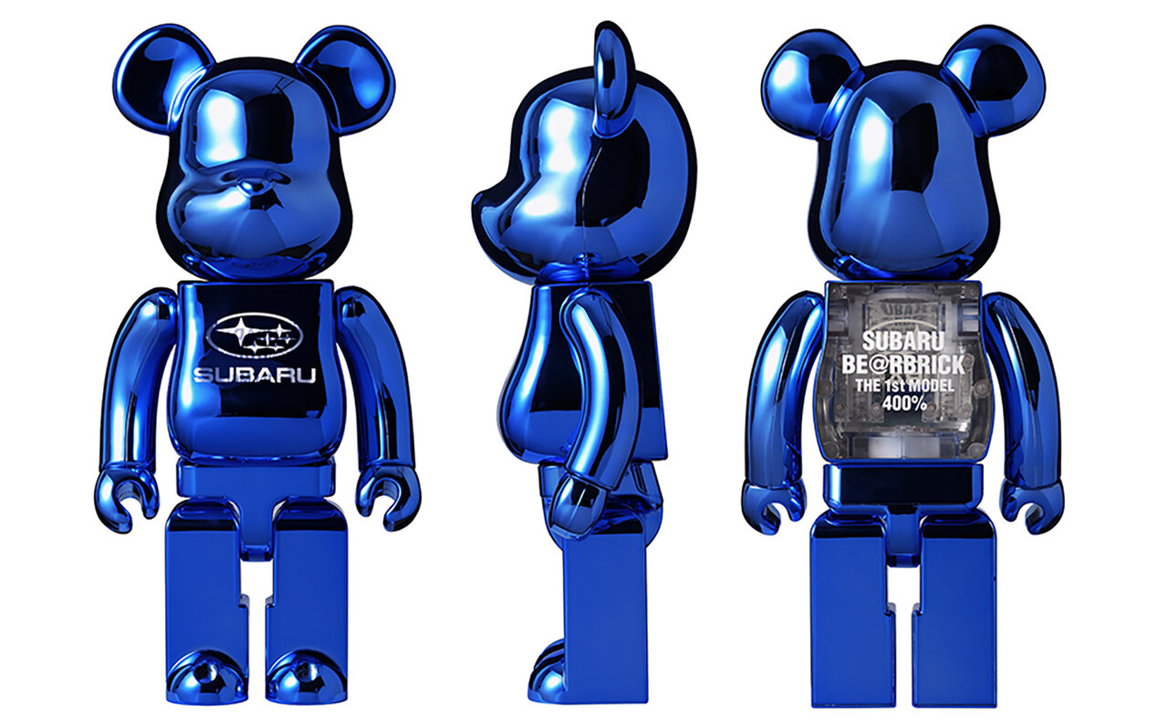 「SUBARU BE@RBRICK THE 1st MODEL 400％」発売。社名変更から４年、株式会社SUBARUが描く未来  | MEDICOM TOY