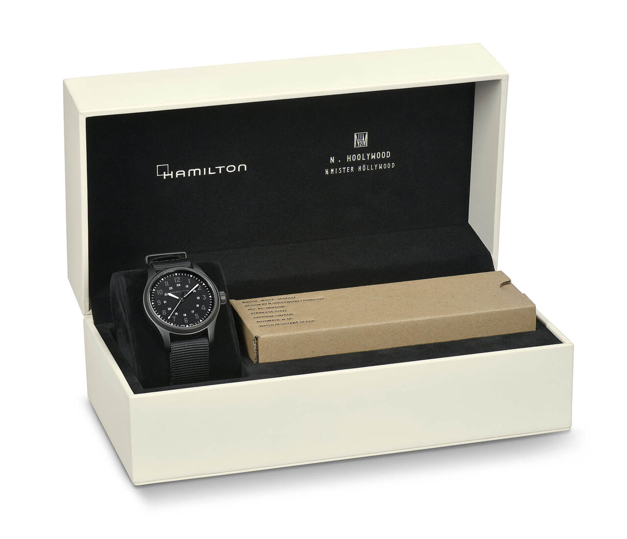 300本限定「カーキ フィールド オート N.HOOLYWOOD スペシャルエディション 2021」｜HAMILTON