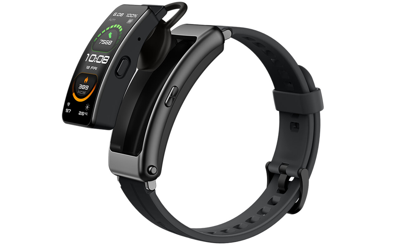 ヘッドセットとしても使用できる着脱可能なデバイス「HUAWEI TalkBand B6」｜HUAWEI