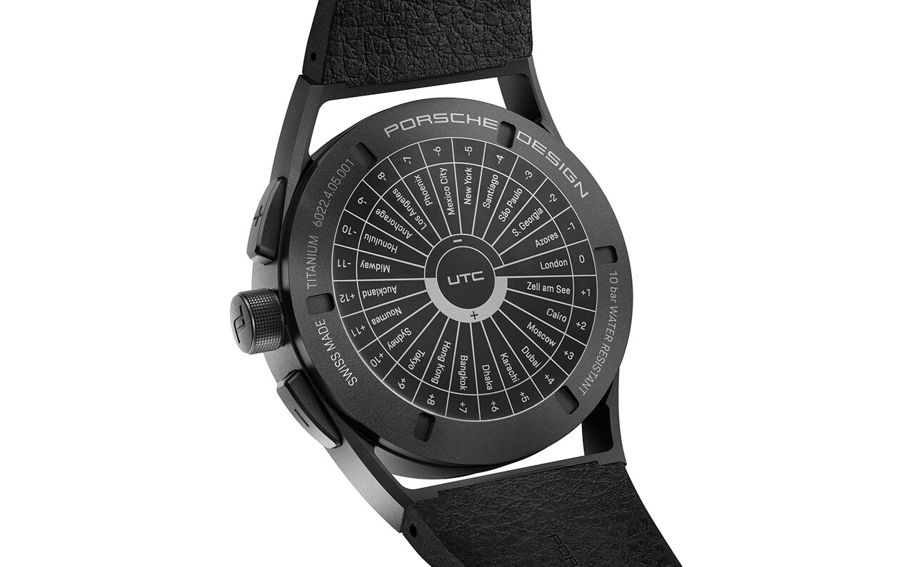 ポルシェ・デザインがオールブラックの「1919 グローブタイマー UTC」を発表|PORSCHE DESIGN