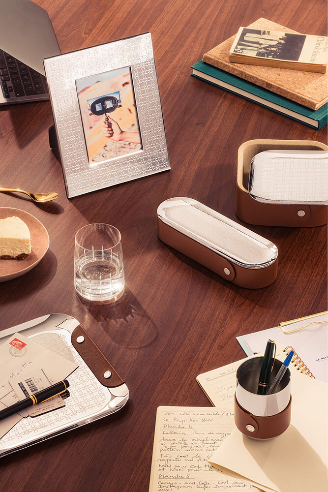 自宅のワークスペースを彩る、デスクアクセサリーが登場｜Christofle