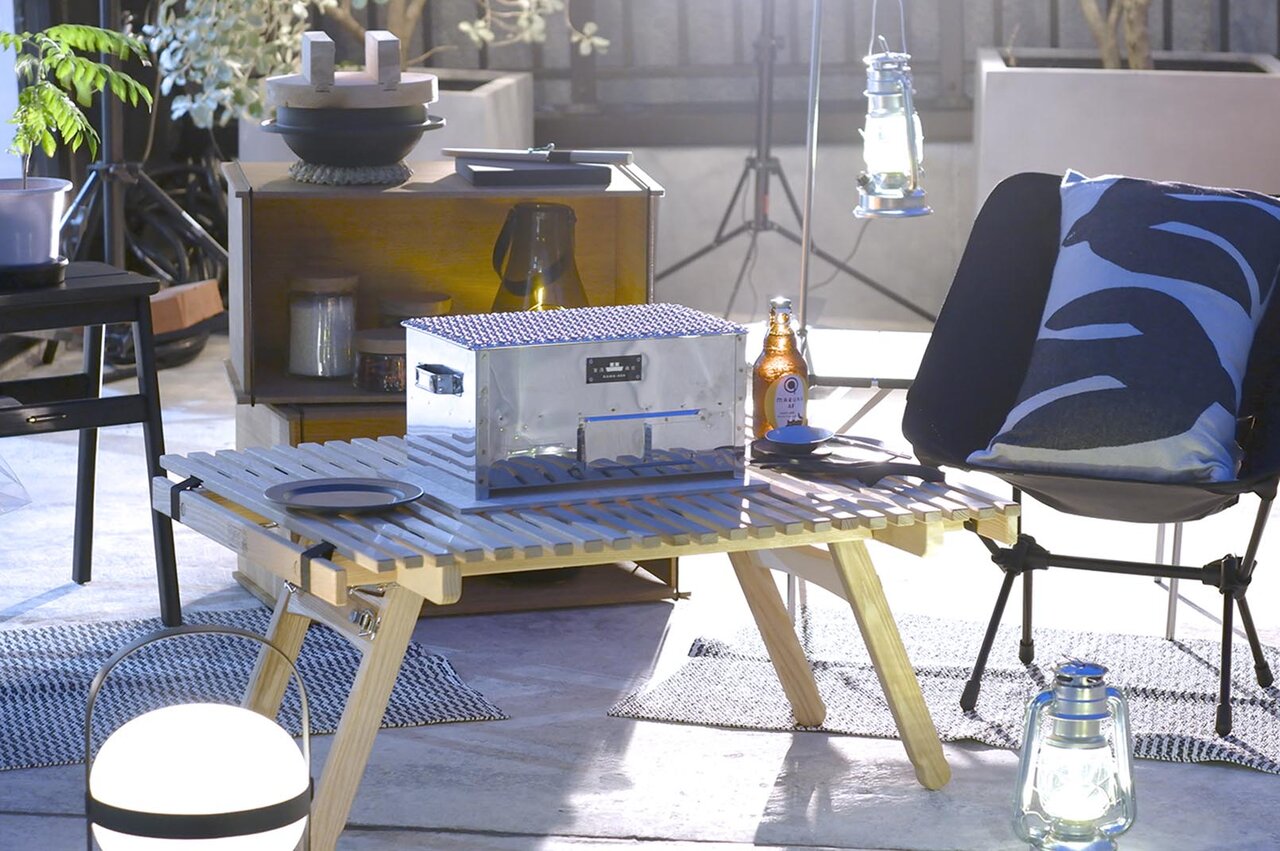 本格的な炭火焼を自宅で簡単に楽しめる炭用のオリジナル焼き台が新登場｜ 釜浅商店 