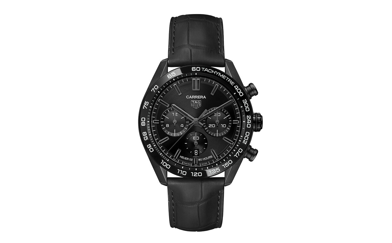 タグ・ホイヤーが、「カレラ」シリーズに大胆なブラックの日本限定モデルをリリース|TAG HEUER