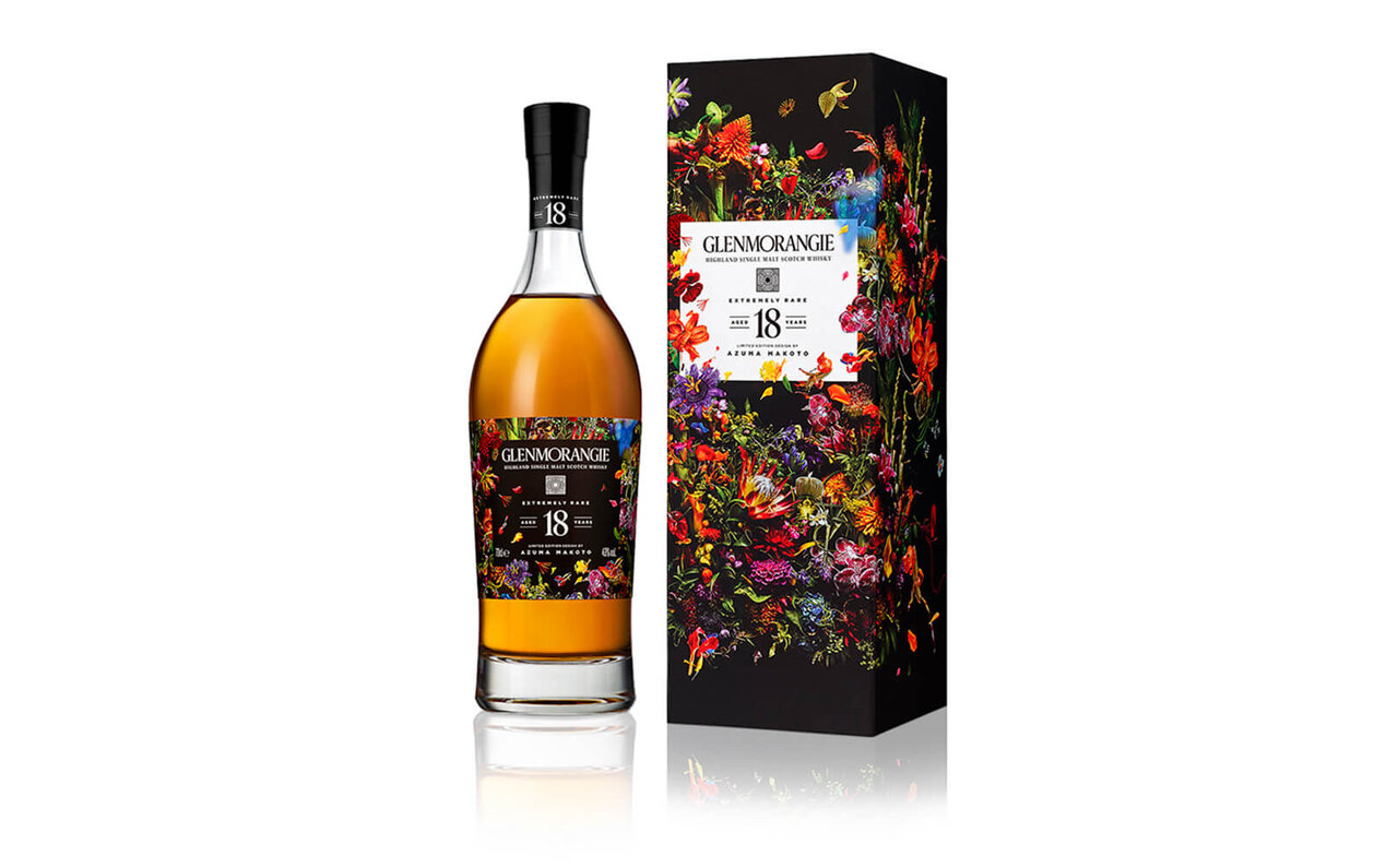 グレンモーレンジィのイメージを約100種類の花で表現した、東 信氏とのコラボモデル|GLENMORANGIE