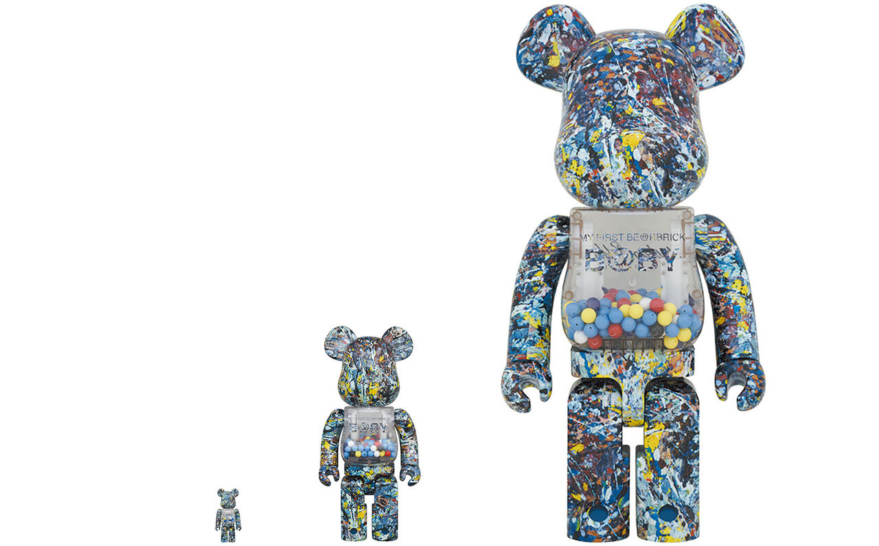Jackson Pollock Studio x MY FIRST BE@RBRICK B@BYの初コラボ｜MEDICOM TOY