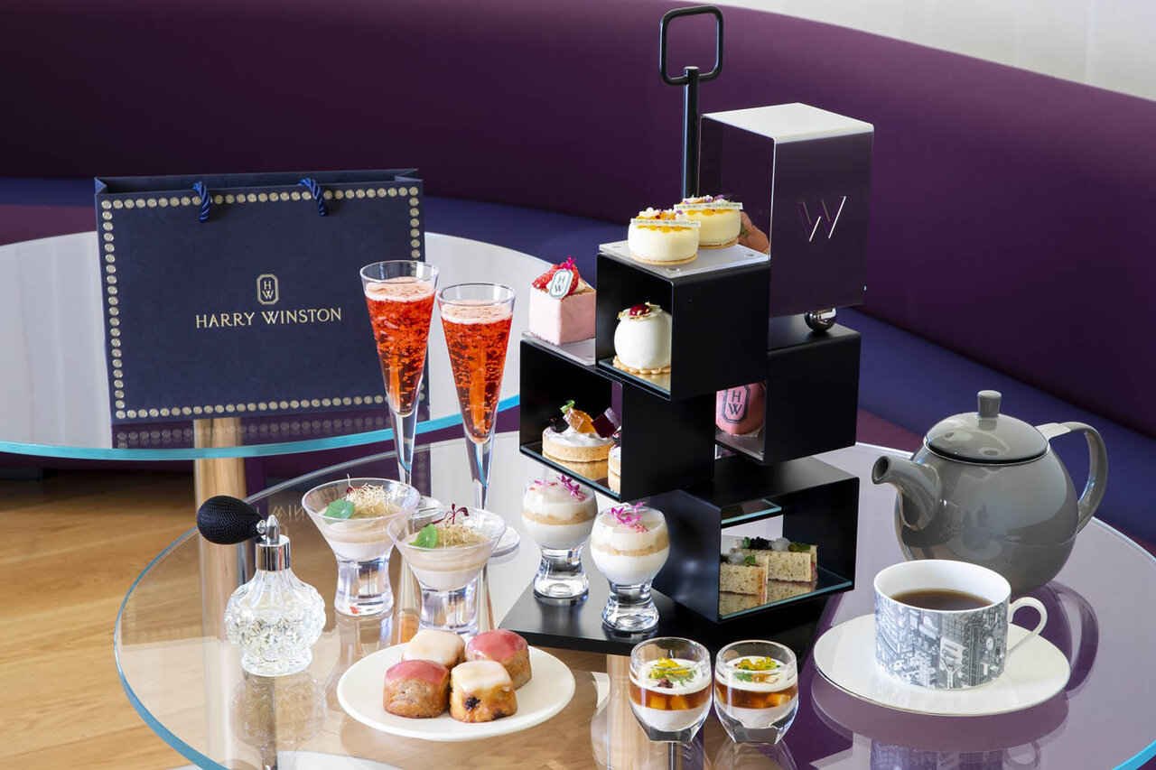 ハリー・ウィンストンとコラボレートした煌めく宝石のようなアフタヌーンティー｜W Osaka