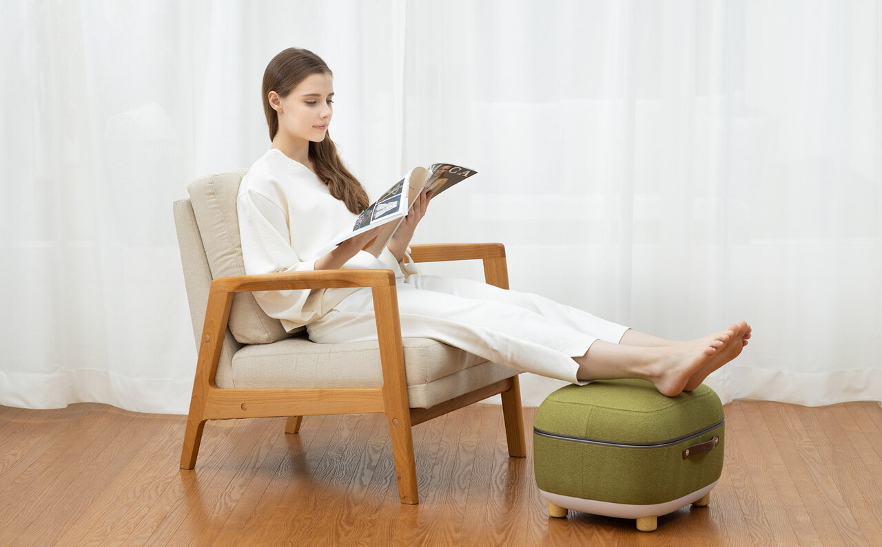 日本グッドデザイン賞を受賞。1台3役のフットマッサージ器とは|restool