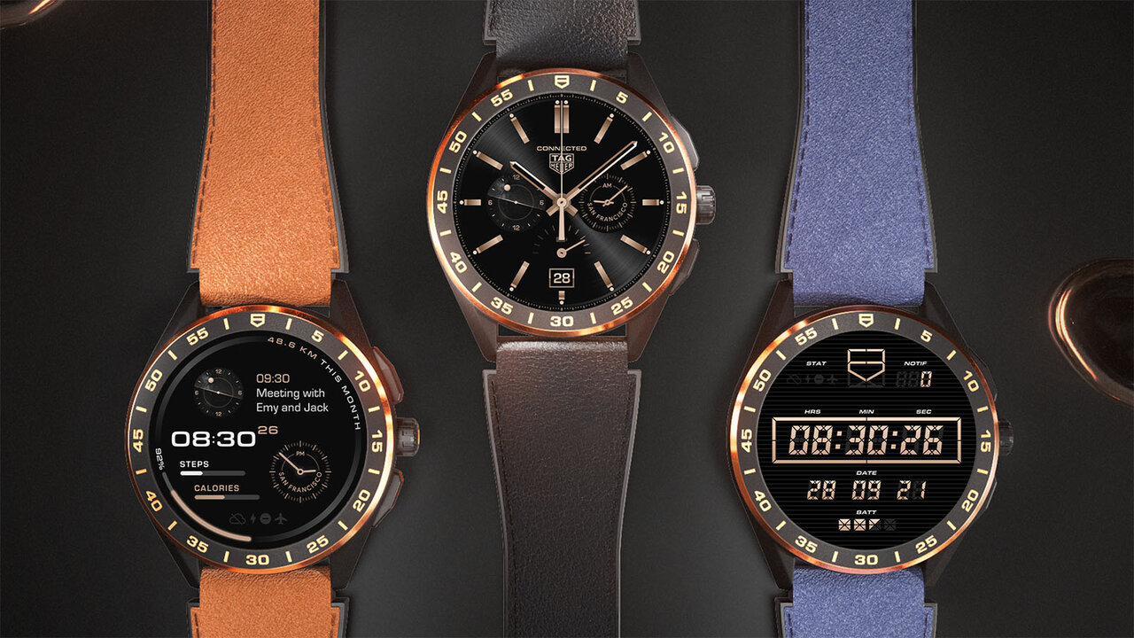 文字盤のサテン仕上げまでも鮮やかに表現。所有欲を満たすスマートウオッチ|TAG HEUER