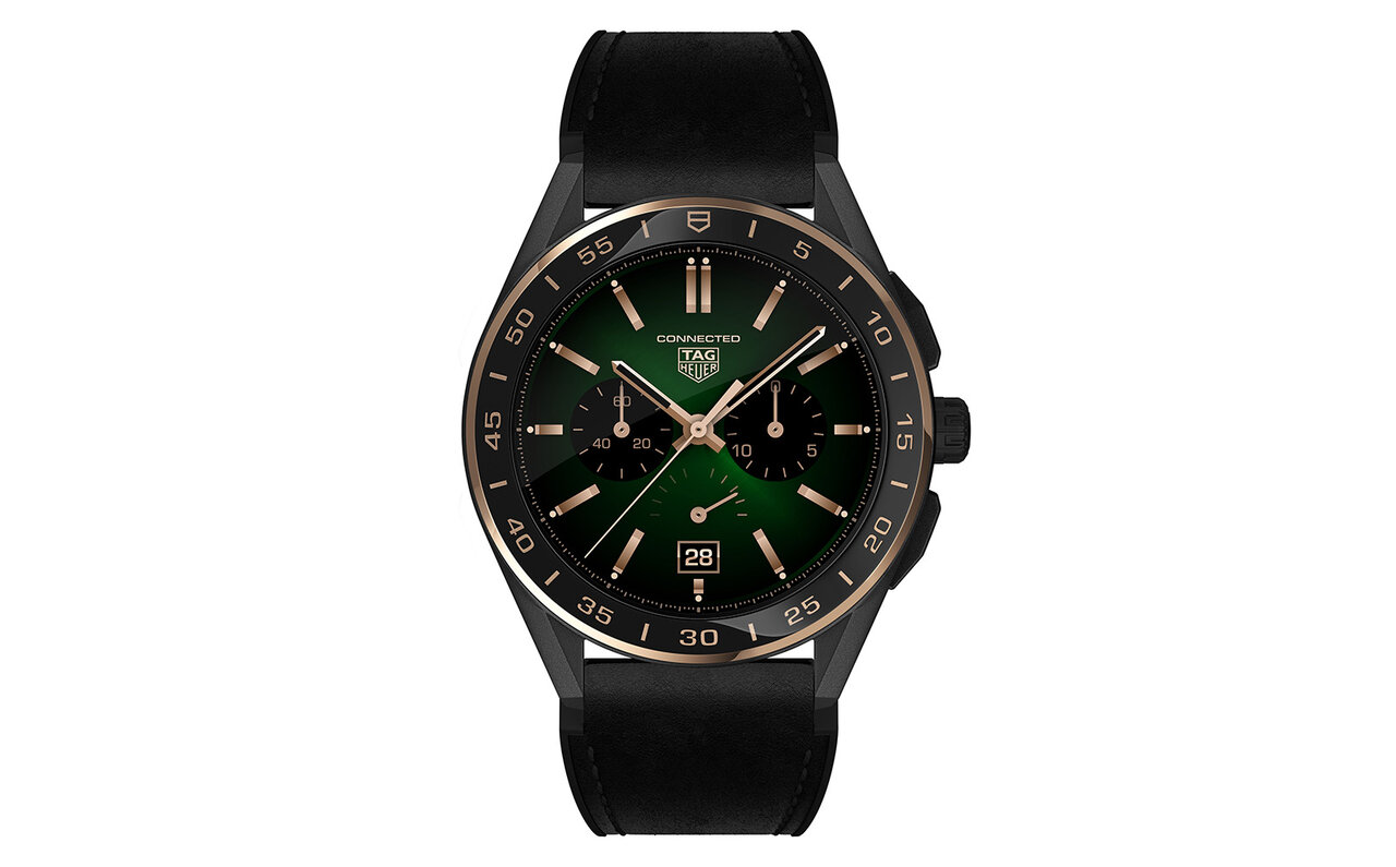 文字盤のサテン仕上げまでも鮮やかに表現。所有欲を満たすスマートウオッチ|TAG HEUER