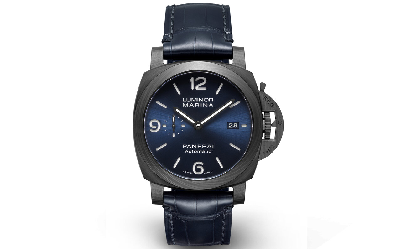 “ブルーノッテ”と“カーボテック™”。色と素材の新たなマッチングによるプレシャスウオッチの新潮流|PANERAI
