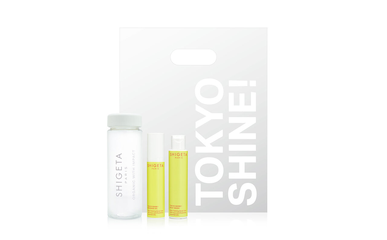 筋肉疲労をリリース、つづく爽快感。自らの輝きを高めるアフタースポーツ専用ボディケア「トウキョウシャイン」｜SHIGETA PARIS