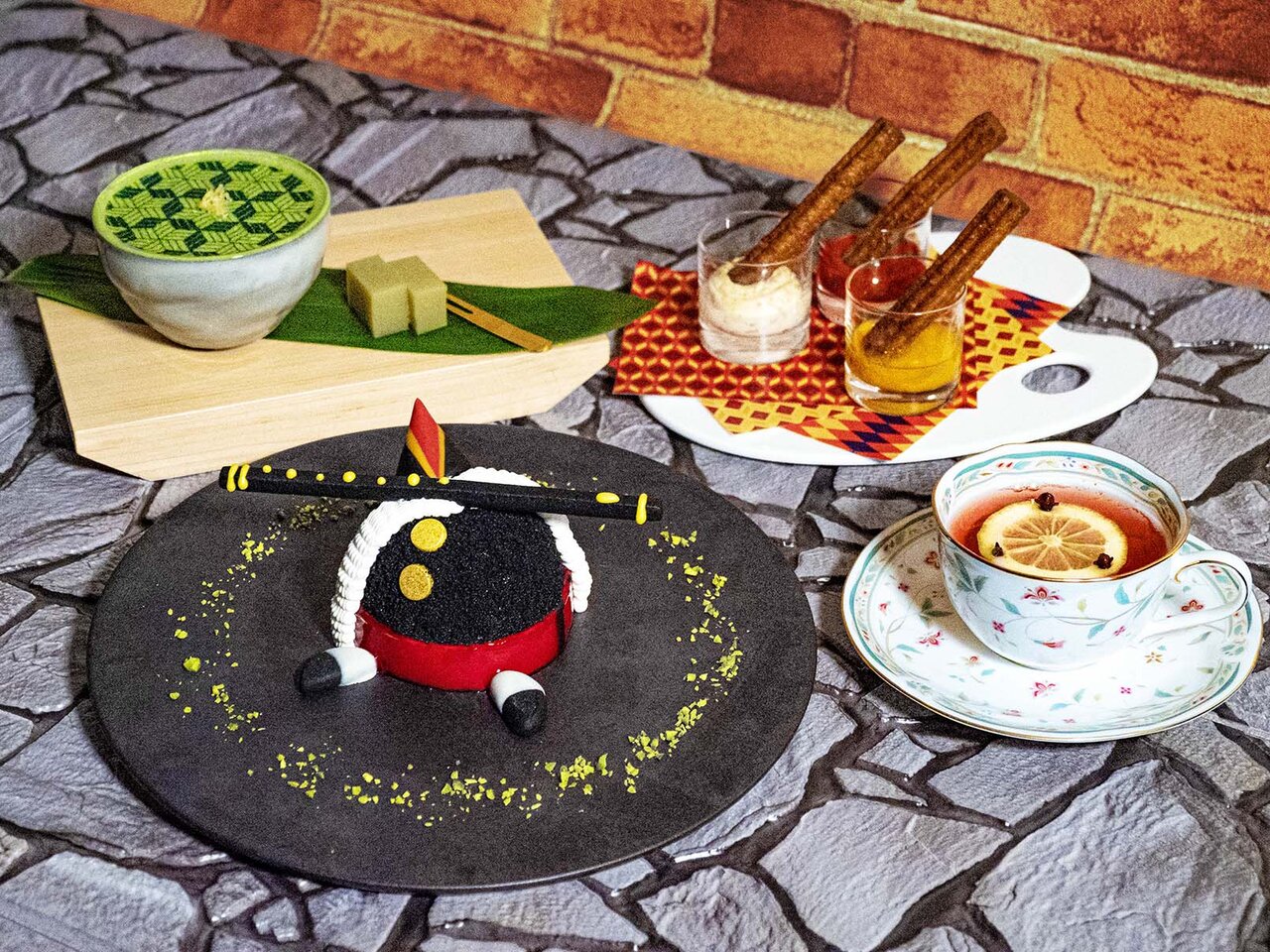 マネの「笛を吹く少年」がアフタヌーンティーに!?｜mesm Tokyo, Autograph Collection