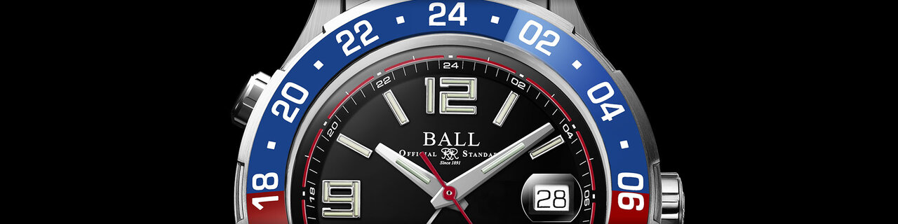 GMT表示付き「ロードマスター」が“ペプシ”ベゼルで登場|BALL Watch