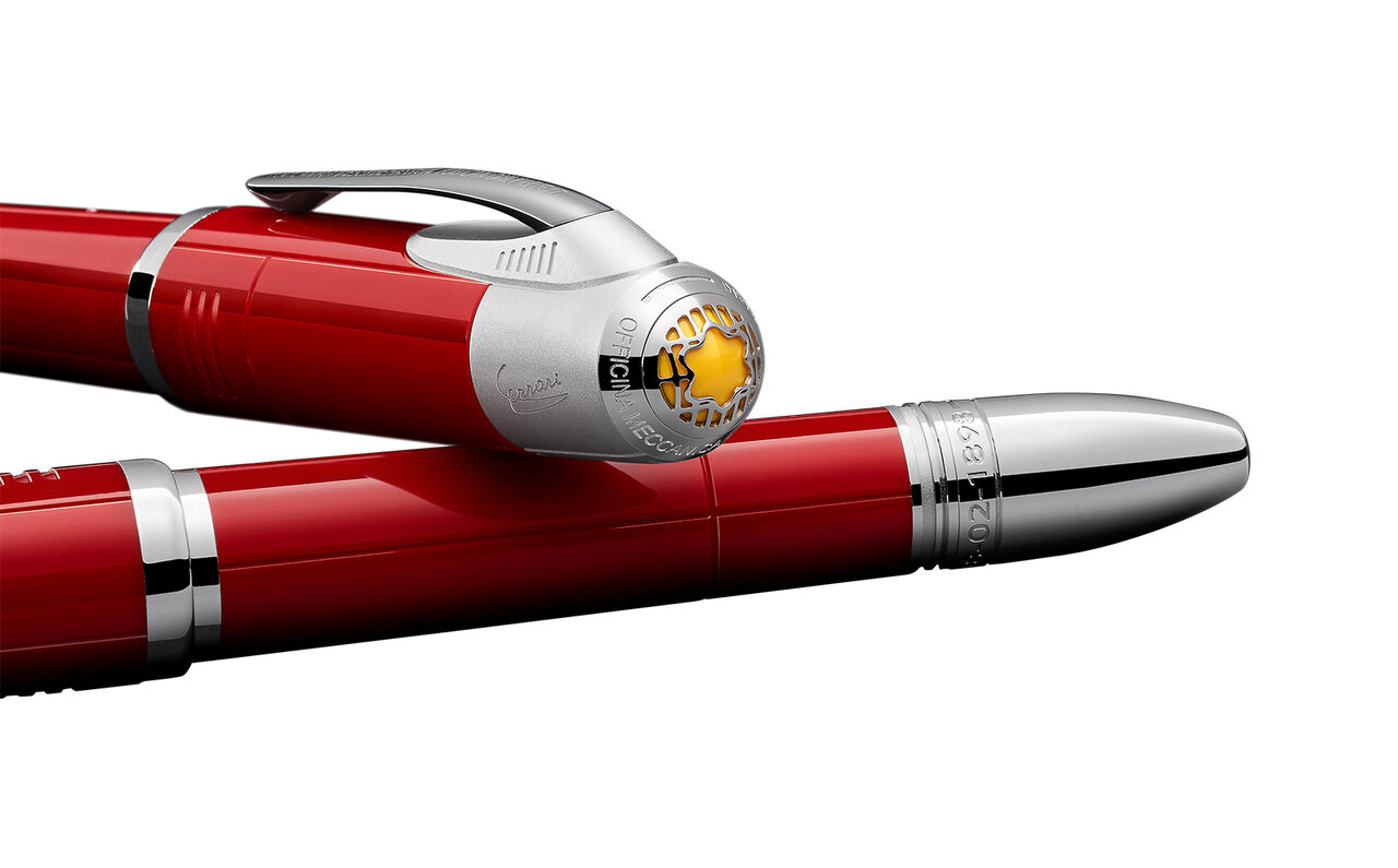 世界的な自動車帝国を築いた男 エンツォ・フェラーリへのオマージュ。フェラーリの歴史と美意識を反映した万年筆｜MONTBLANC