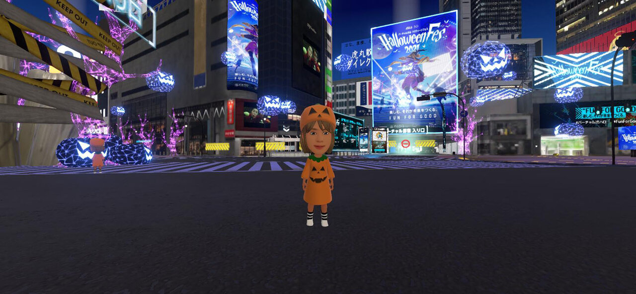 世界中から延べ55万人が参加！　「バーチャル渋谷 au 5G ハロウィーンフェス 2021」イベントレポート｜LOUNGE