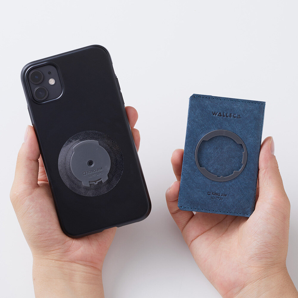 現金やカードをスマートフォンと一緒に。コンパクト財布「ウォレカ」｜KINGJIM