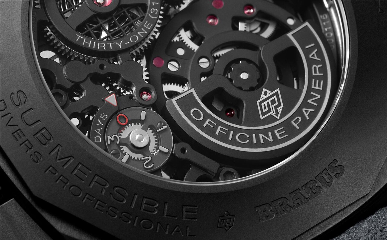 パネライとブラバスが初コラボ! パネライ サブマーシブル S ブラバス Black Ops エディション|PANERAI