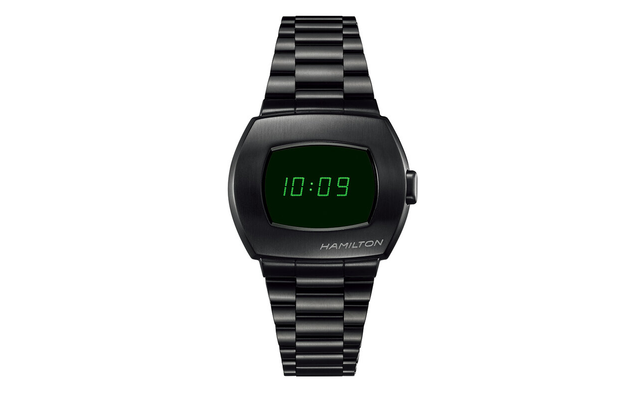 キーカラーのグリーンが特徴。「ハミルトン パルサー」が映画『マトリックス』と呼応して甦った！｜HAMILTON