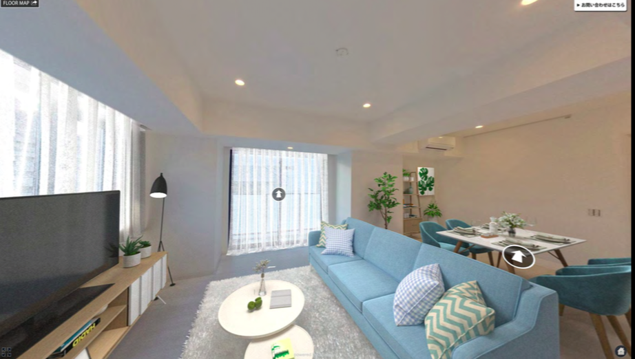 住まい選びに革命を！室内を超リアルに体感できる、近未来型「パノラマ変換3D」とは？｜LOUNGE