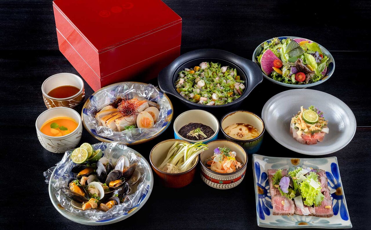 真冬でも楽しめる24時間ホットプールと、沖縄食材のシチリア仕立て。「星のや沖縄」は、計算された大人の楽園です｜TRAVEL