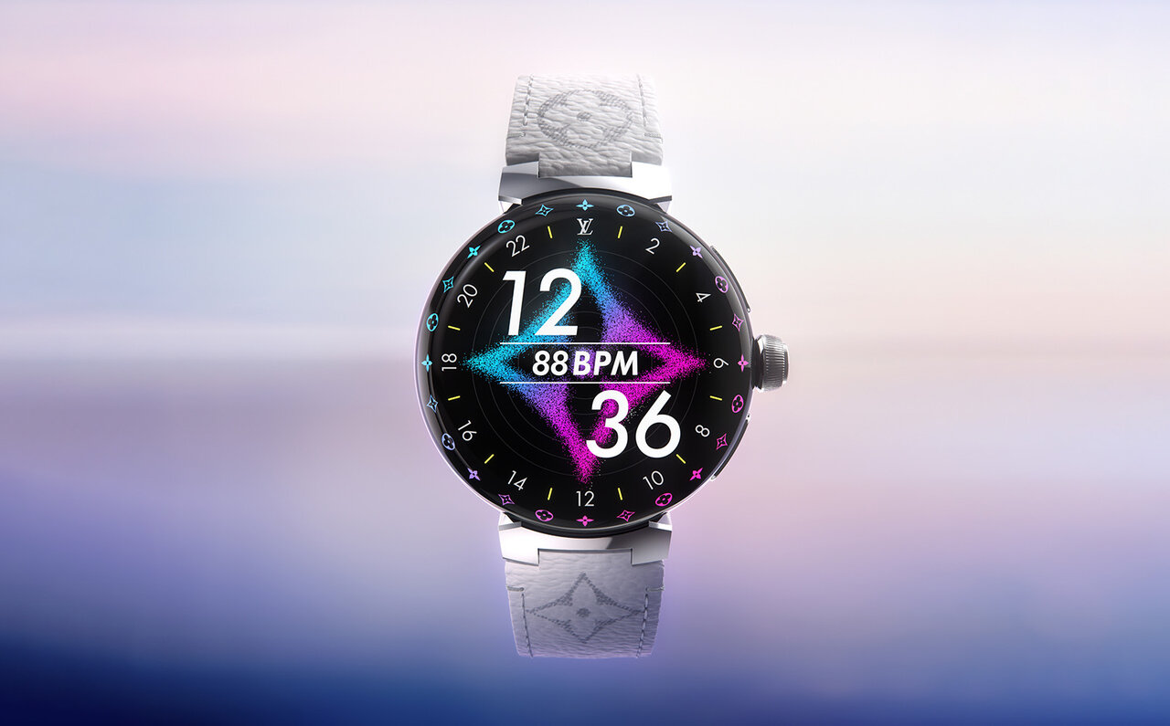 ルイ・ヴィトンが手掛けたヴィジュアルリッチなスマートウオッチ|LOUIS VUITTON