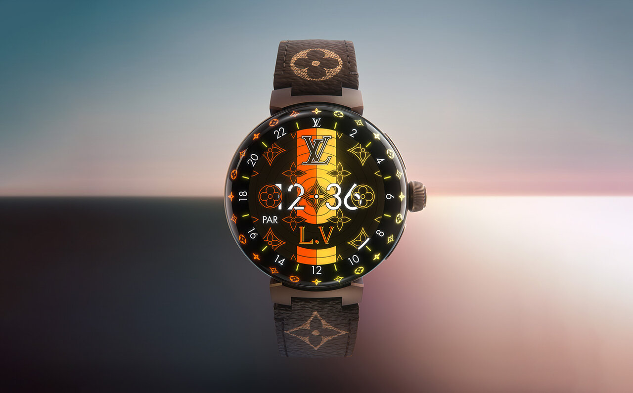 ルイ・ヴィトンが手掛けたヴィジュアルリッチなスマートウオッチ|LOUIS VUITTON