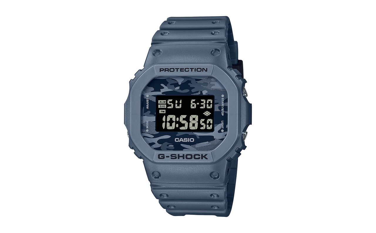 ユーティリティカラー×カモフラージュ柄で生まれ変わった大人顔のGショック｜G-SHOCK