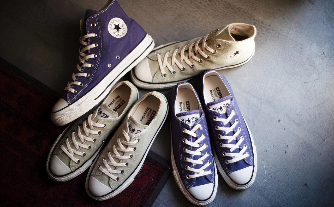 コンバースだからできるエコロジーを応援する活動、 スニーカーが媒体になりエコ素材を紹介する｜CONVERSE