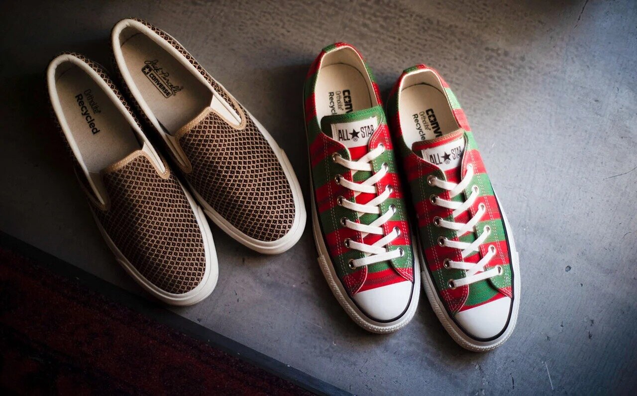 コンバースだからできるエコロジーを応援する活動、 スニーカーが媒体になりエコ素材を紹介する｜CONVERSE