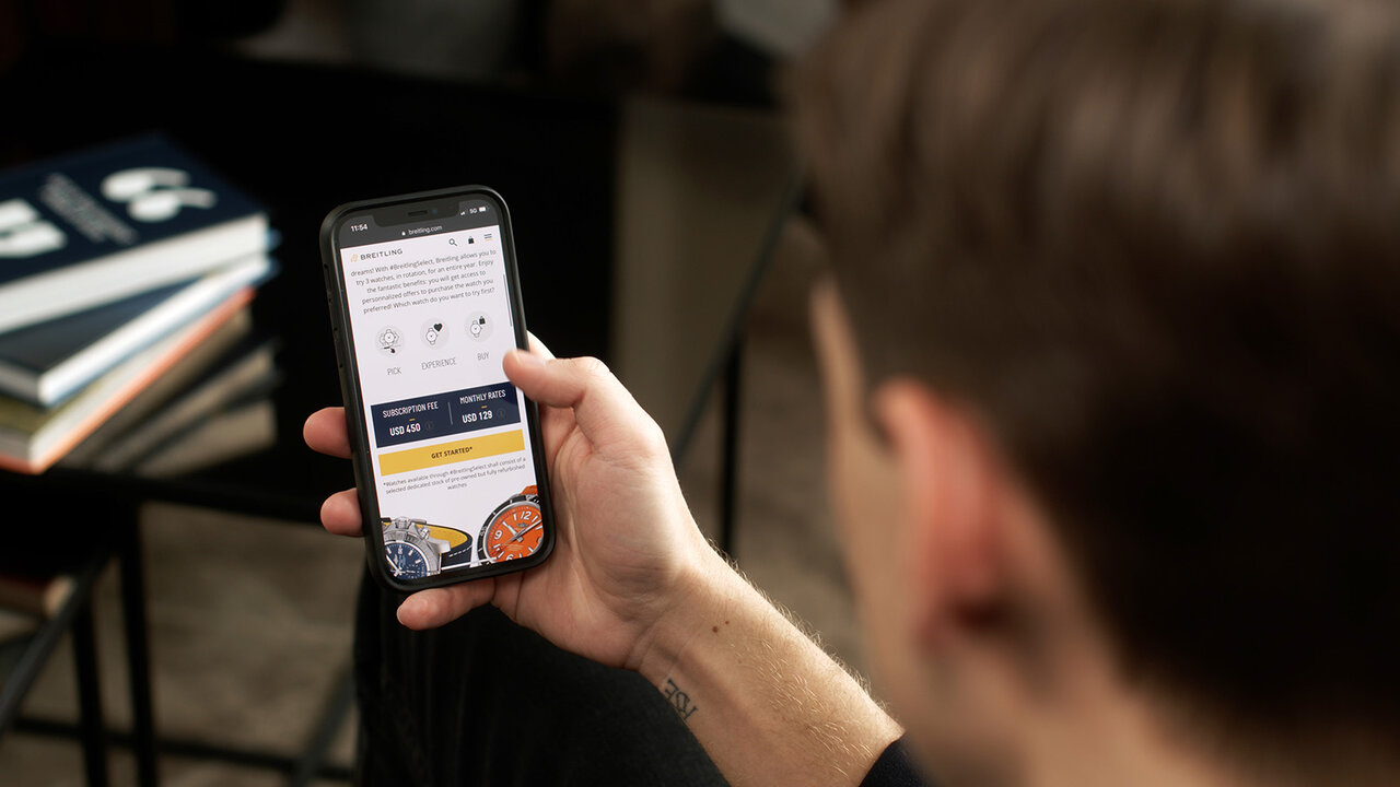 サブスクの波が腕時計にも。ブライトリングの定額制プログラム#BreitlingSelectが日本でローンチ｜BREITLING