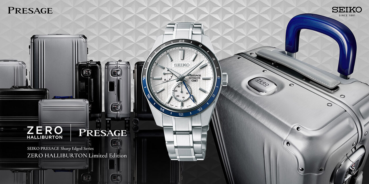 伝統テクスチャーをダイアルに表現したゼロハリコラボモデル|SEIKO