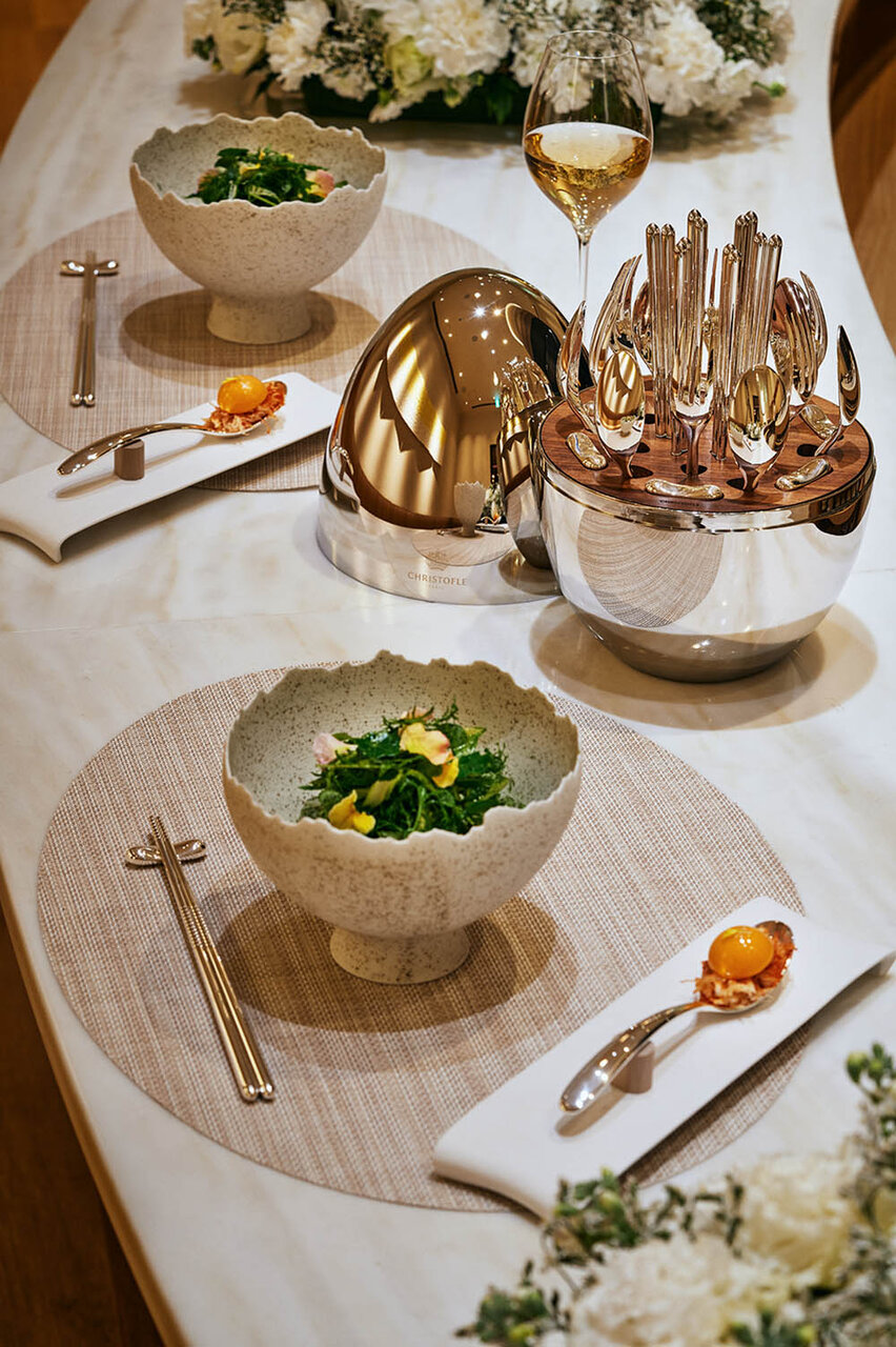 和食やアジア料理にアプローチしたカトラリーセット「MOOD ASIA」｜Christofle