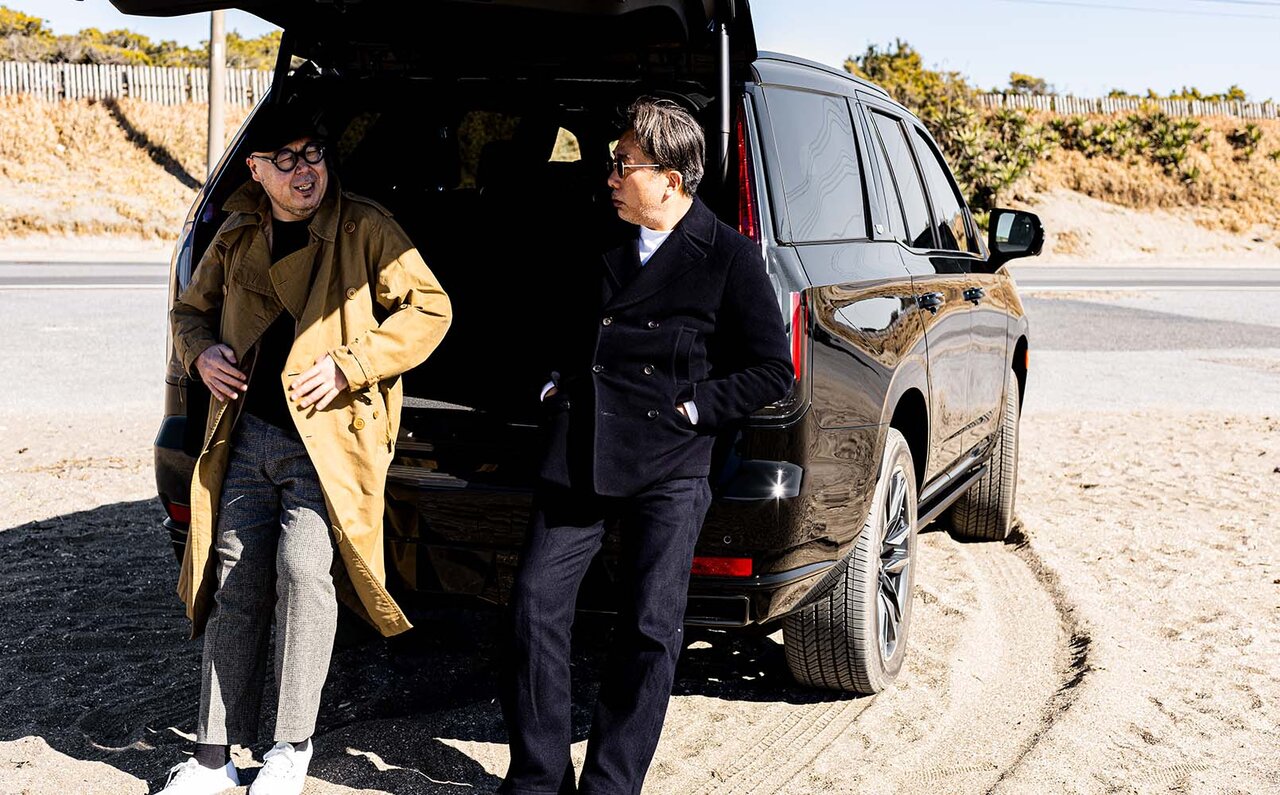注目のクリエイターがキャデラックとともに過ごす一日──エスカレード × 田中知之 & 前田陽一郎編｜Cadillac