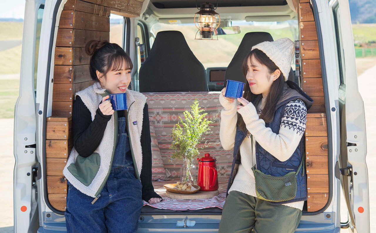 気軽におしゃれなキャンプ旅 キャンプ用品と軽自動車のレンタルサービス「KEITAN」がスタート|KEITAN