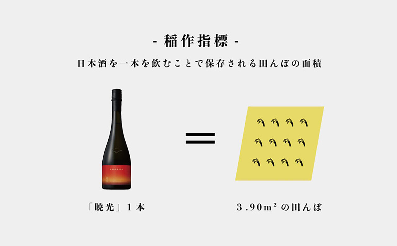 長く続く美しい“余韻”をワイングラスで楽しむ、日本酒「暁光」発売。日本酒業界初の試みも｜EAT