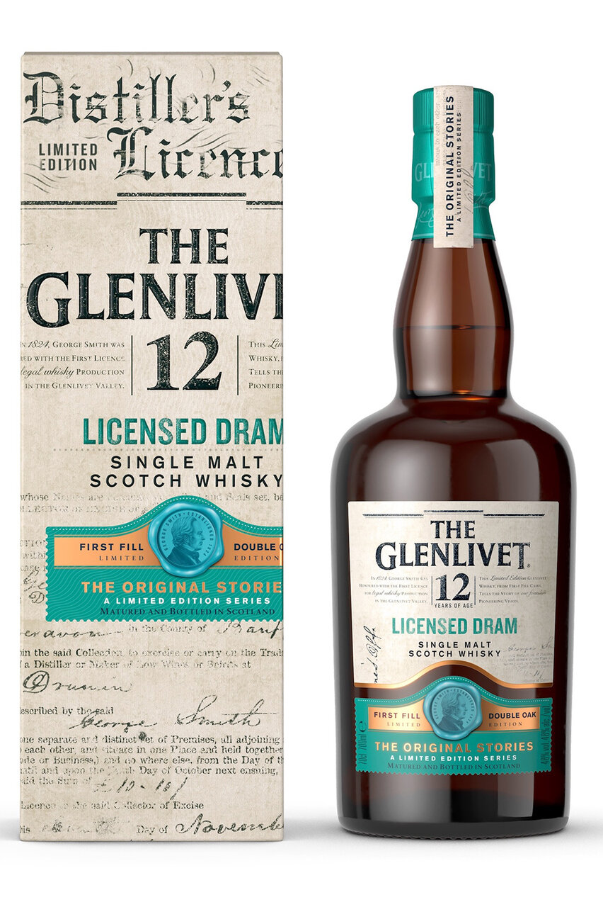 はじまりのシングルモルトより限定品「ザ・グレンリベット 12年 ライセンスド・ドラム」が登場｜THE GLENLIVET