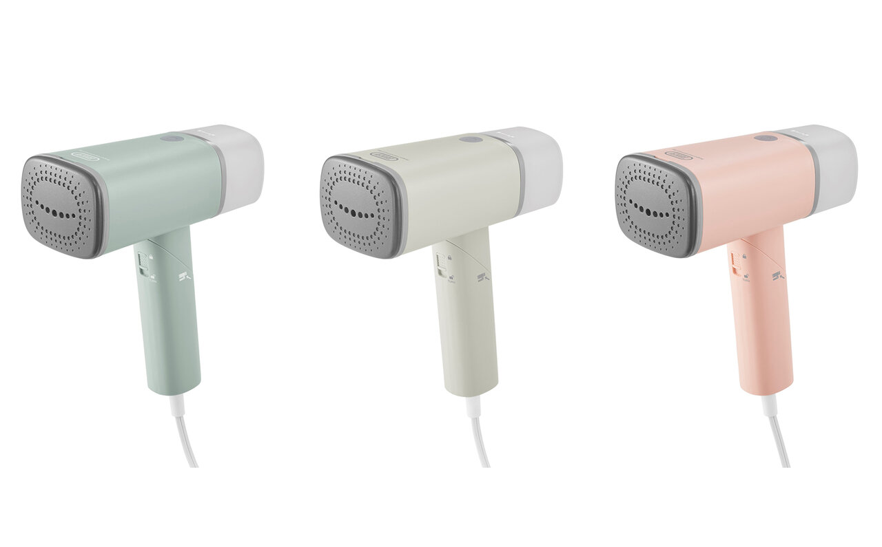 衣類のシワ取りをはじめ、脱臭・除菌機能まで搭載したハンディスチーマー発売|Toffy