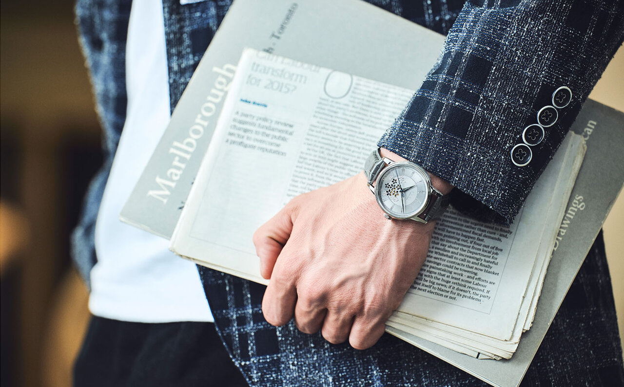  ひと目で分かる超個性。独立時計師・牧原大造氏が表現する桜モチーフの”和モダン”ウオッチ｜Knot