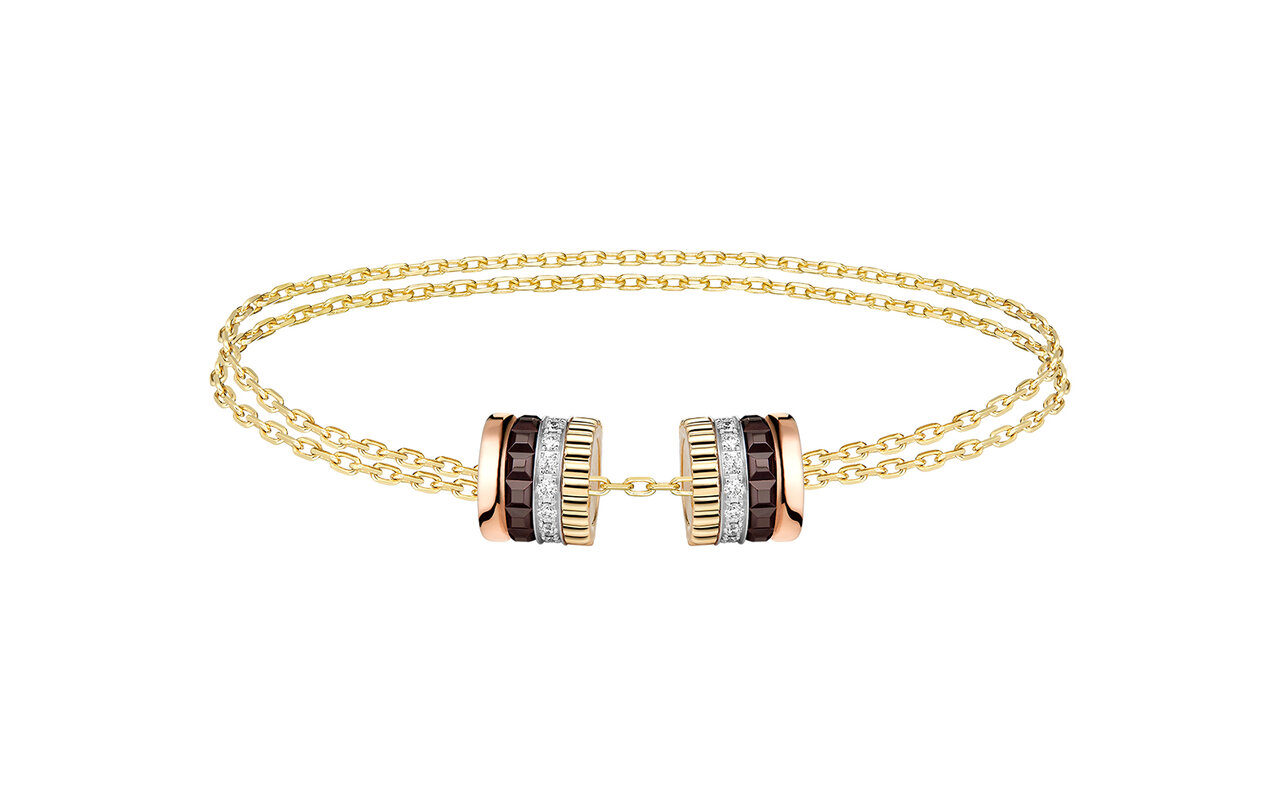 グラフィカルなアイコン「キャトル」コレクションに新作が登場｜ BOUCHERON