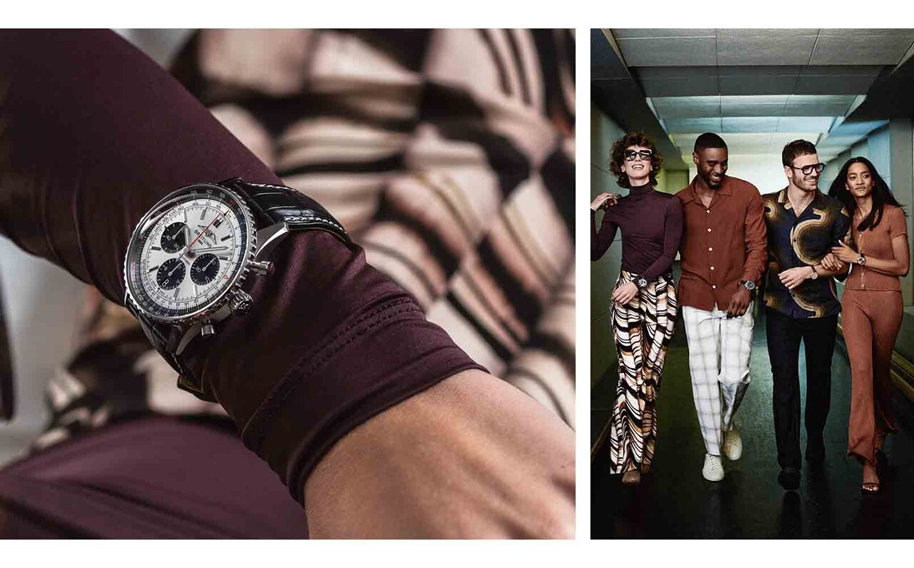 2022年「ナビタイマー」が豊富なサイズと大胆なカラー展開で大幅刷新｜BREITLING